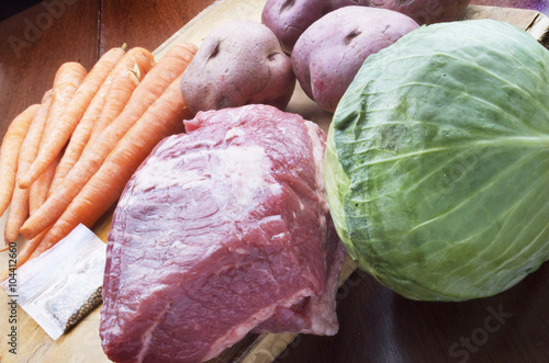 Corned Beef and Cabbage For Dinner