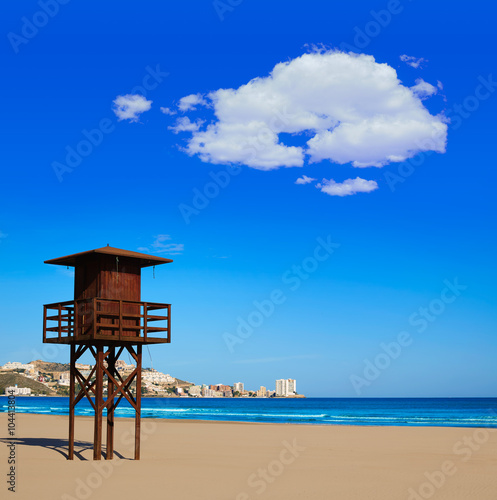Cullera Sant Antoni beach San Antonio in Valencia © lunamarina