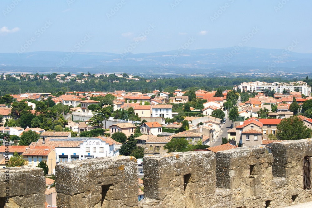 Carcassone medieval citadel, France