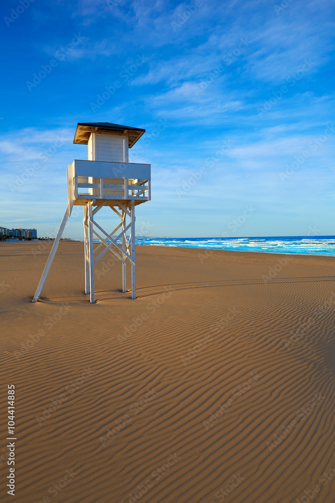 Gandia beach in Valencia of Spain Gandia beach in Valencia of Spain