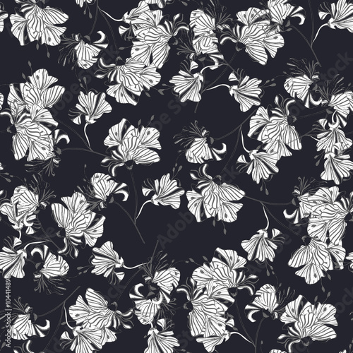 Abstract background of flowers.1