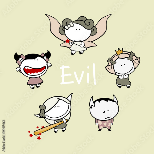 Funny kids #83 - evil creatures