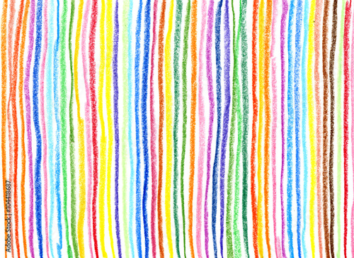 pastel pencil hand drawn illustration