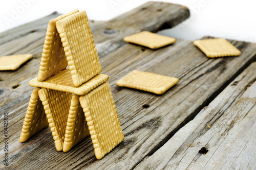 Build a tower of biscuits taken from the above