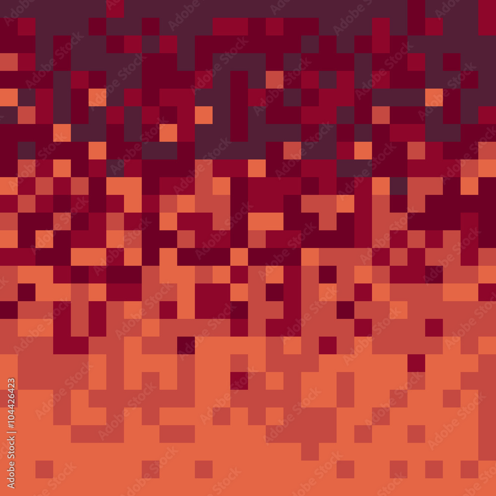 Pixel Art Vector Background Pixel Art Vector Background