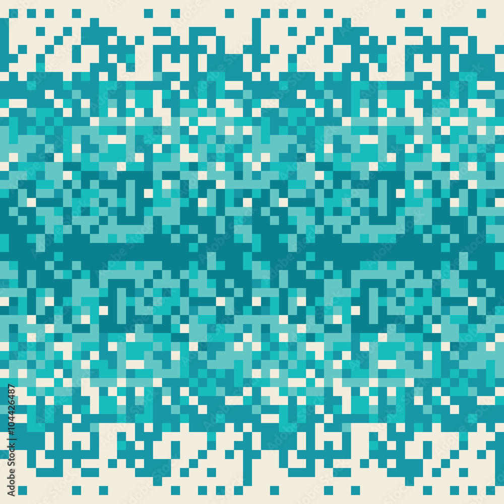 An abstract pixel art style vector background An abstract pixel art style vector background