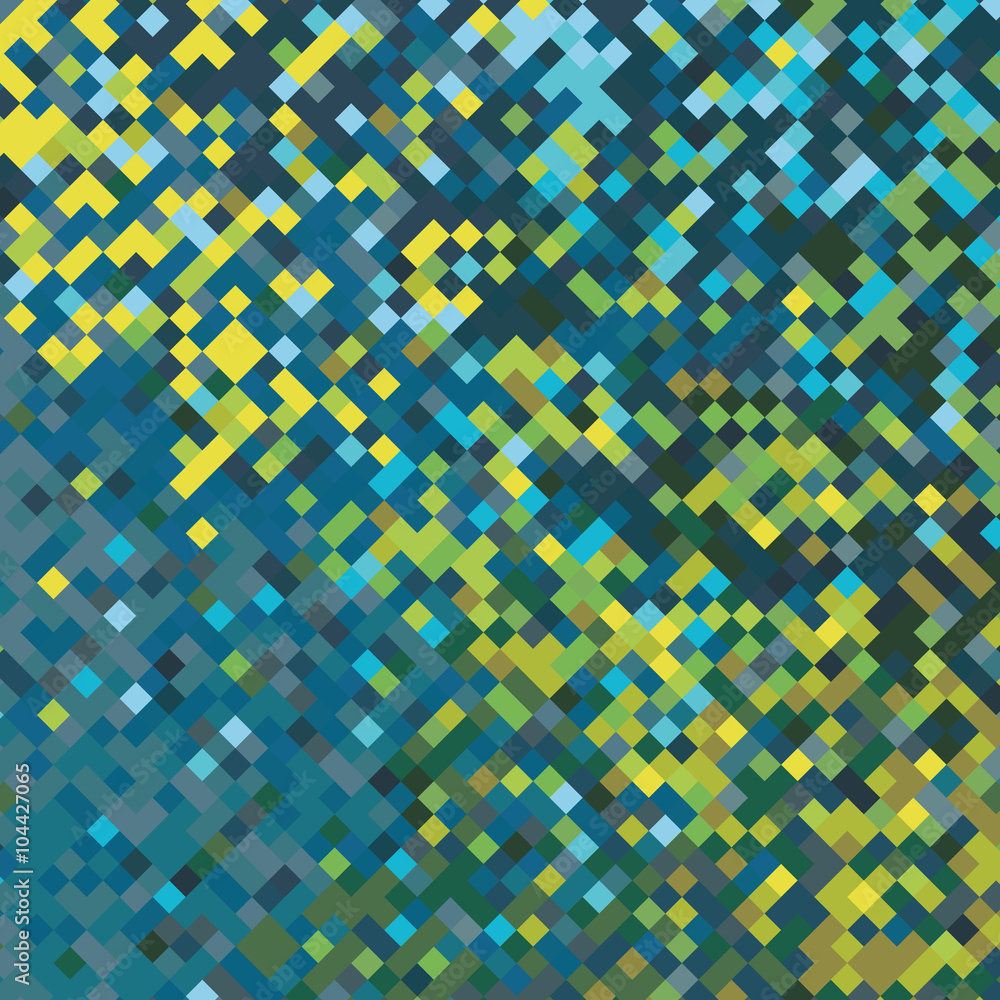 An abstract pixel art style vector background An abstract pixel art style vector background
