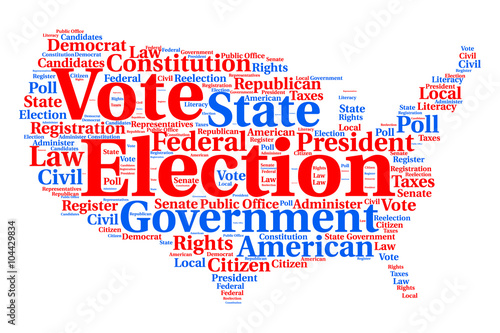 Election Words in the United States Shape