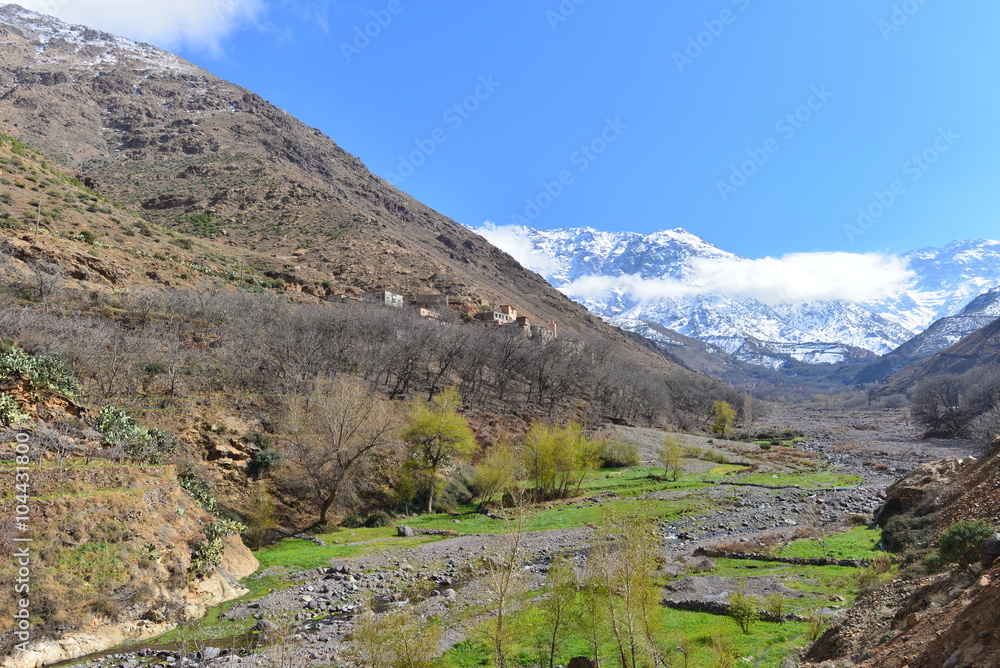 Atlasgebirge Marokko Imliltal
