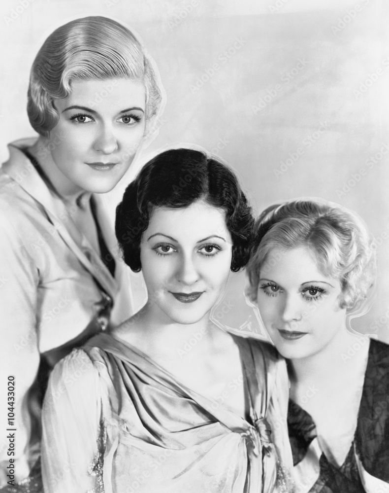 Portrait of three women Portrait of three women