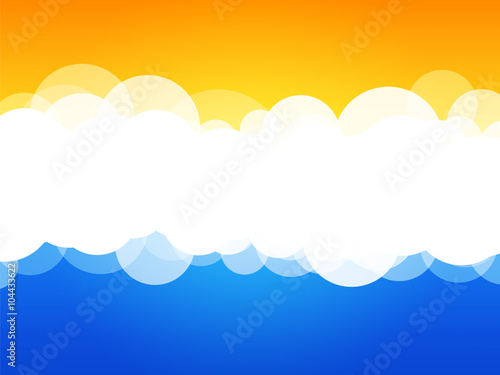 clouds abstract background