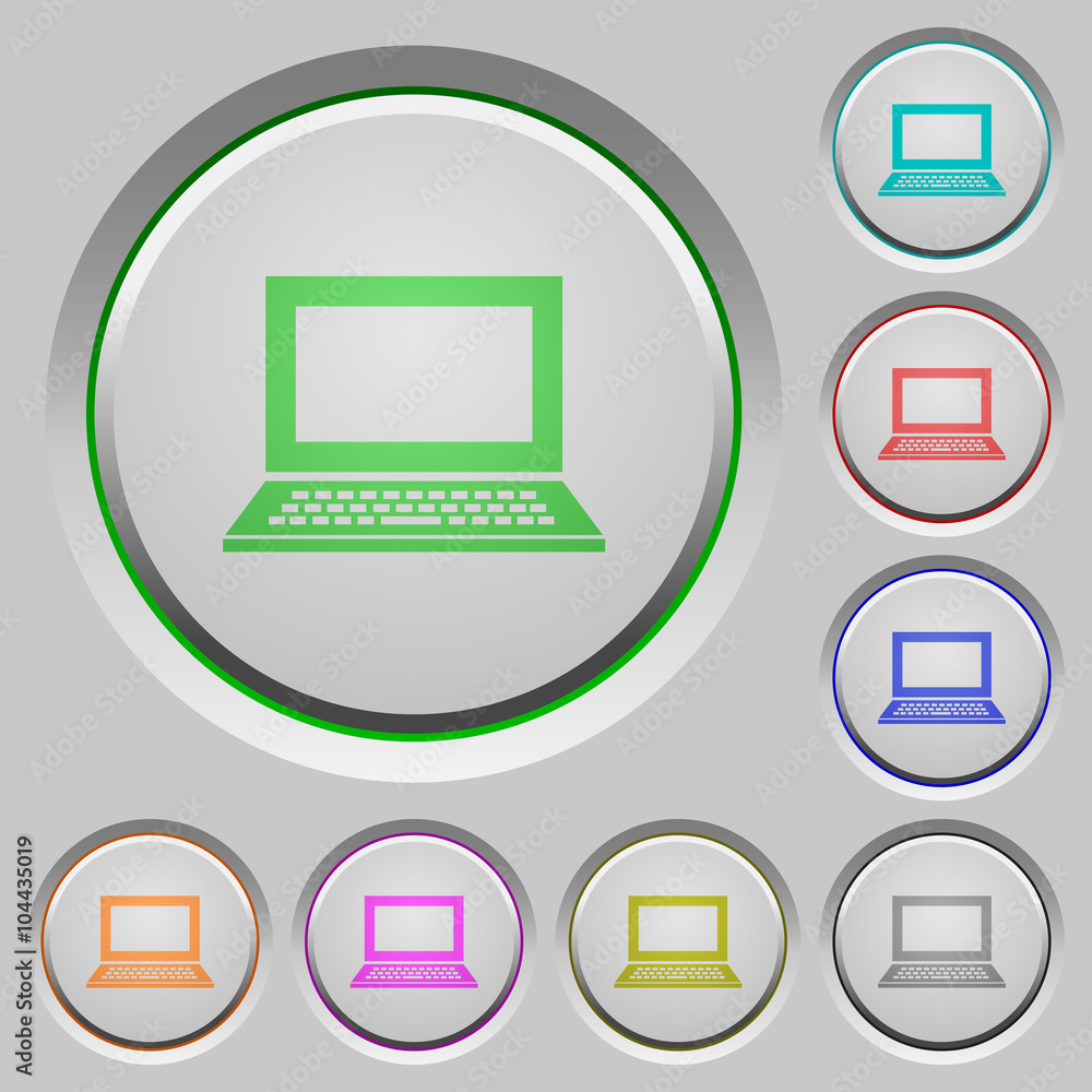 Laptop push buttons Laptop push buttons