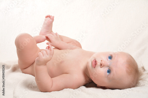 happy baby l after the shower