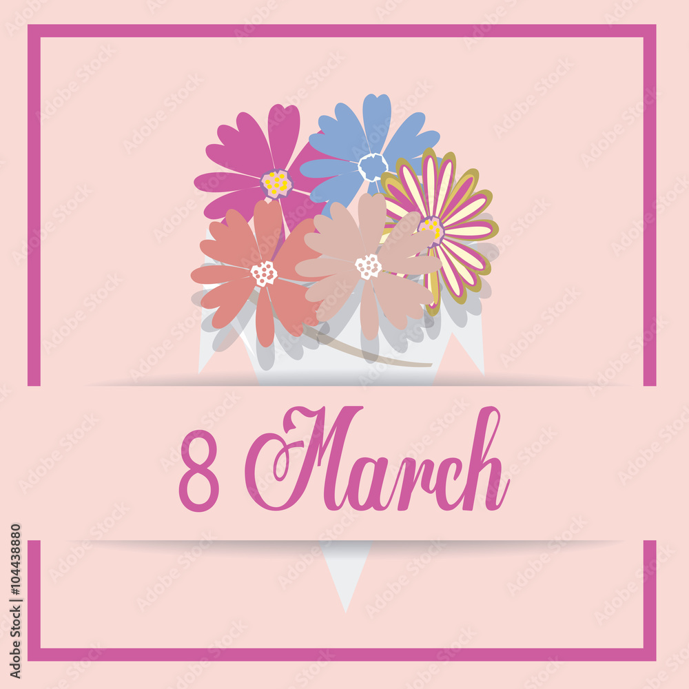 woman day in pink color woman day in pink color