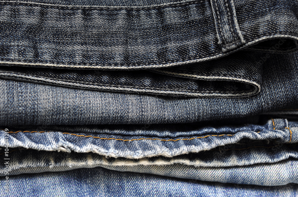 Blue Jeans Denim background texture Blue Jeans Denim background texture