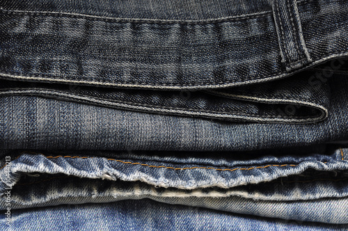 Blue Jeans Denim background texture