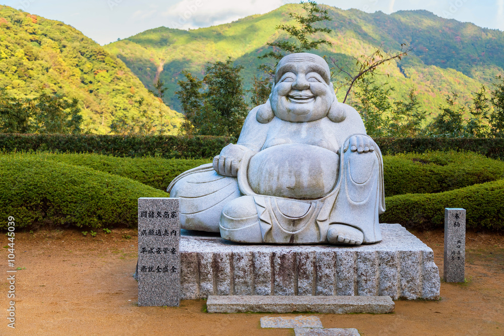 Smile Kensenen Buddha at Seigantoji Temple in Wakayama, Japan Smile Kensenen Buddha at Seigantoji Temple in Wakayama, Japan