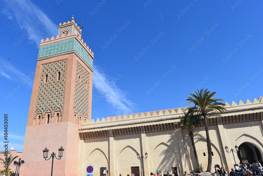 Fototapeta premium Moschee al-Mansur Marrakesch