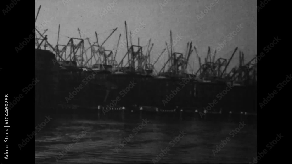 The Hog Island shipyard near Philadelphia supplies the troops in World War One. The Hog Island shipyard near Philadelphia supplies the troops in World War One.
