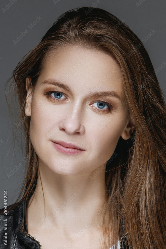 clean portrait of a lady with almost no make up clean portrait of a lady with almost no make up