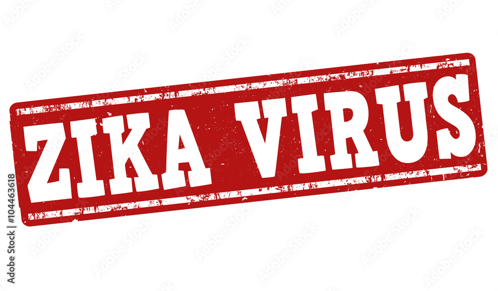 Zika virus stamp
