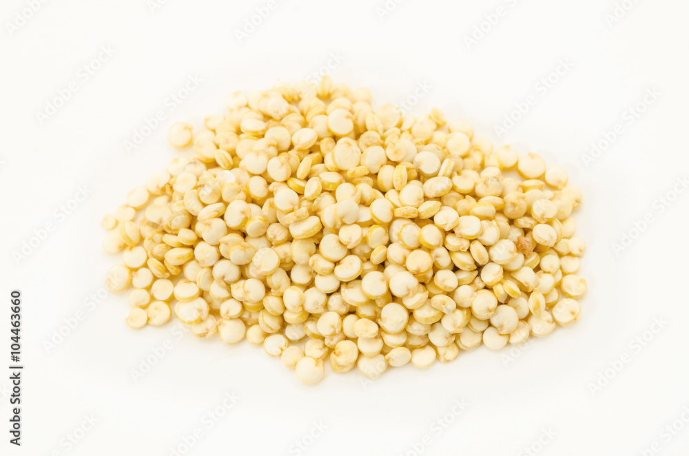 Pile of quinoa grain. Pile of quinoa grain.
