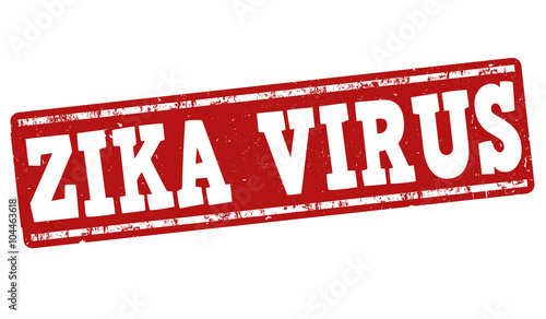 Zika virus stamp