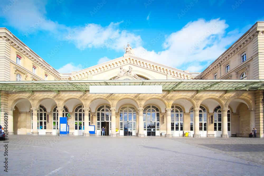 Paris, France - February 7, 2016: East railroad station in Paris, France
