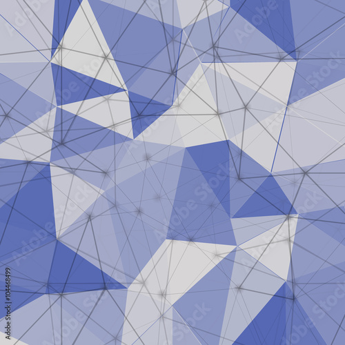 Low poly style vector background
