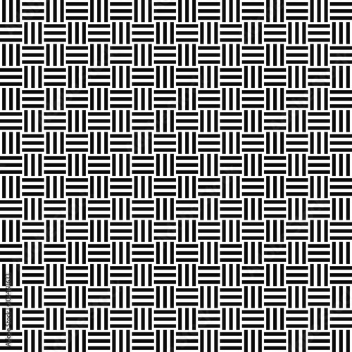 Seamless monochrome stripe pattern