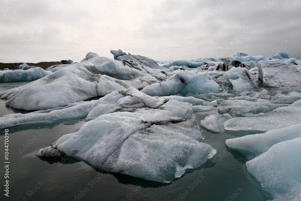 Iceberg at the Glacier Lagoon Iceberg at the Glacier Lagoon
