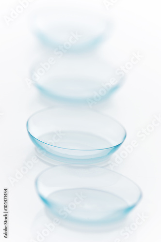 Wet contact lenses