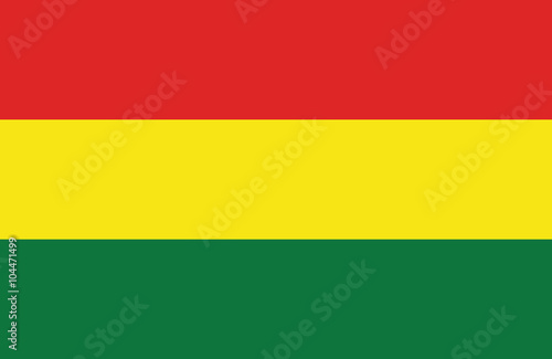 Bolivia flag.