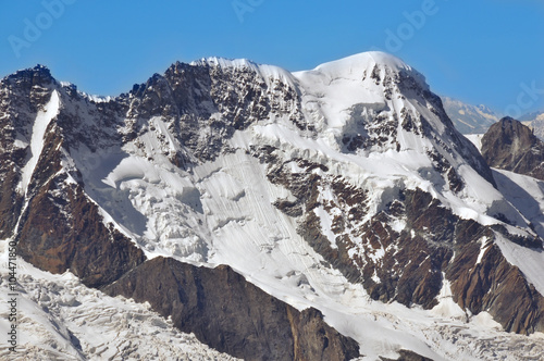 Breithorn in the Swiss alps