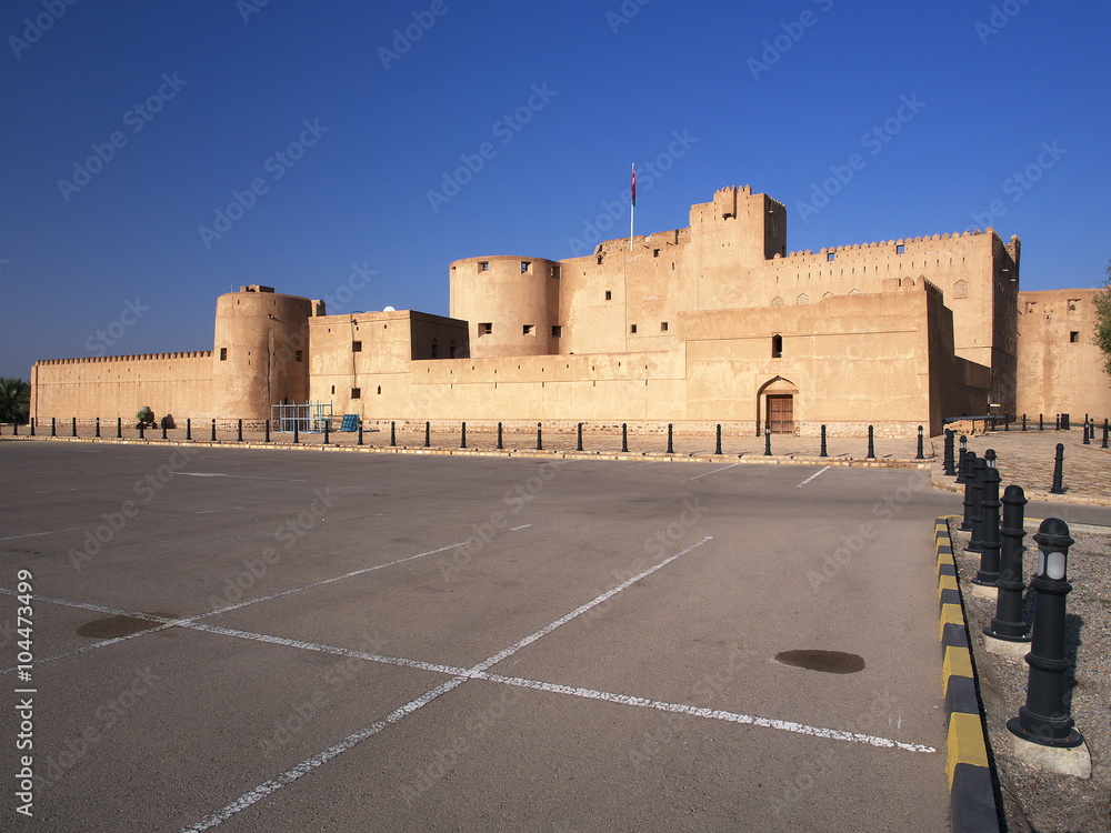 Jabreen Castle in the morning Jabreen Castle in the morning