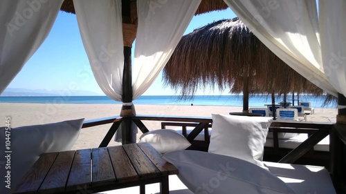 Costa del sol - Mar mediterraneo - club de playa photo