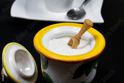 White sugar photo