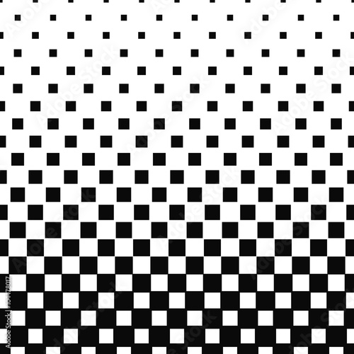 Repeat black and white vector square pattern