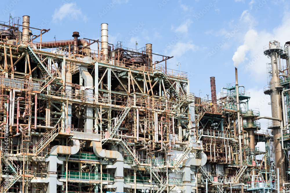 Petrochemical industrial plant