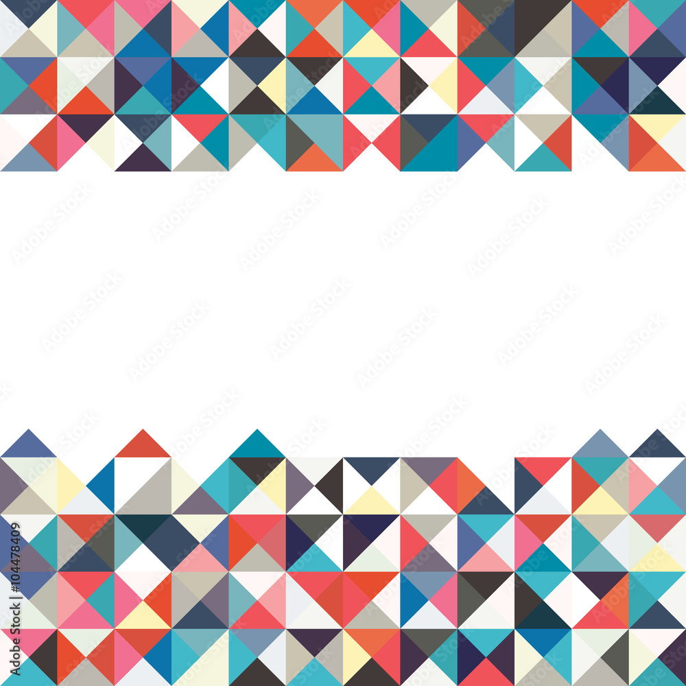 Abstract geometric vector pattern background Abstract geometric vector pattern background