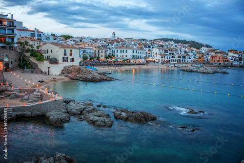 Fototapeta Naklejka Na Ścianę i Meble -  Beautiful coastal village in Spain (Llafranc)