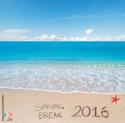 spring break 2016 on the sand