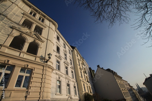 Wuppertal-Elberfeld, Blick den Grünewalder Berg hinunter zur Laurentiuskirche photo