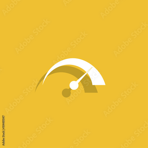 Vector speedometer icon