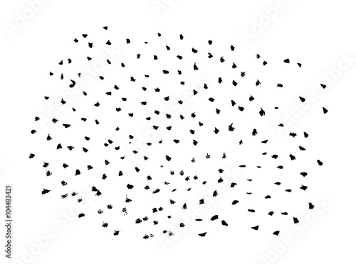 Ink spots vector
