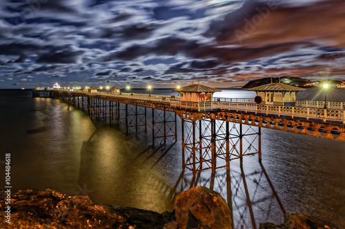 Llandudno Pier in the Evening