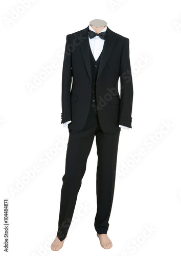 Beautiful suit on a man doll