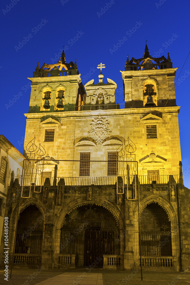 Braga Cathedral in Portugal