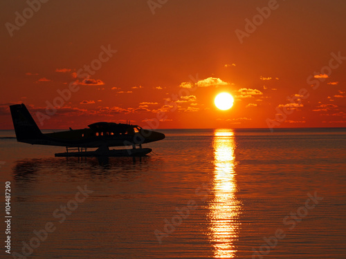 Photo Sunset maledives