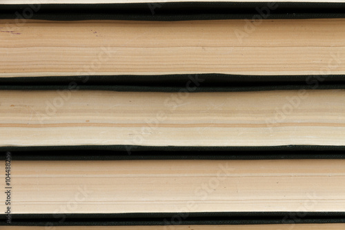 Abstract lines. Stack of books